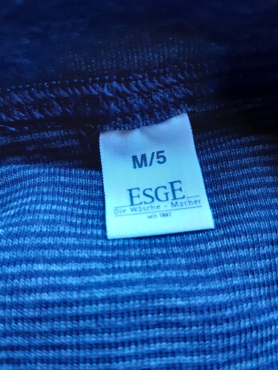 Мужское спортивное нижнее белье "esge - feinripp jeans 120", германия., фото №6