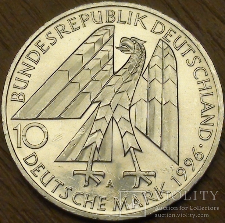 10 марок 1996г. Адольф Кольпинг., фото №3