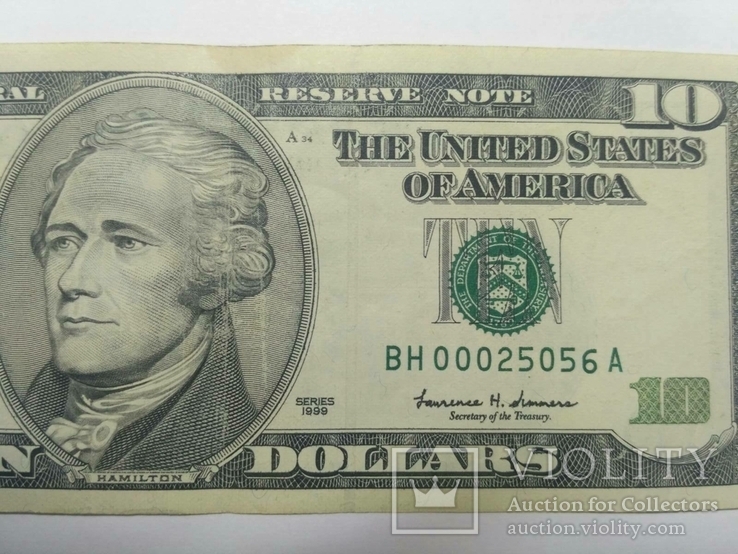 10 долларов 1999, photo number 6