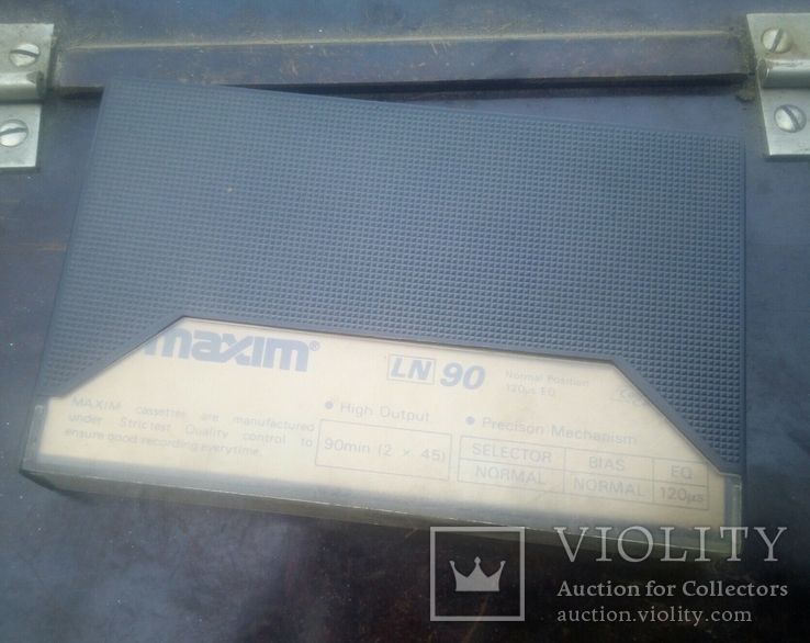 Магнитофонная кассета MAXIM CLN90, фото №6