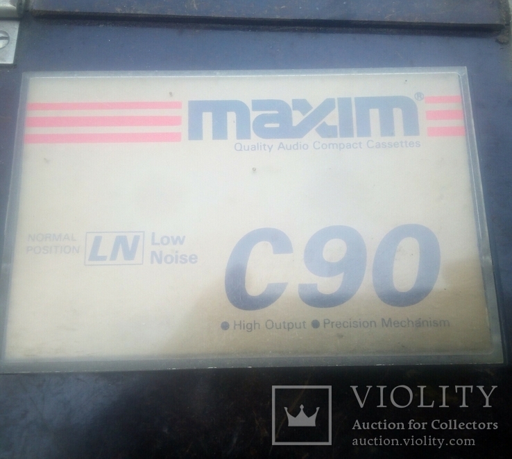 Магнитофонная кассета MAXIM CLN90, фото №2