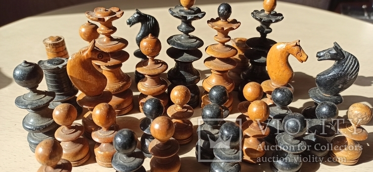 Шахматы Старые с утяжилителем