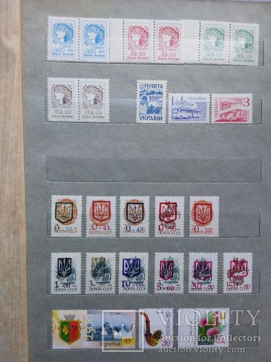 Подборка почтовых марок и провизорий Украины, фото №3