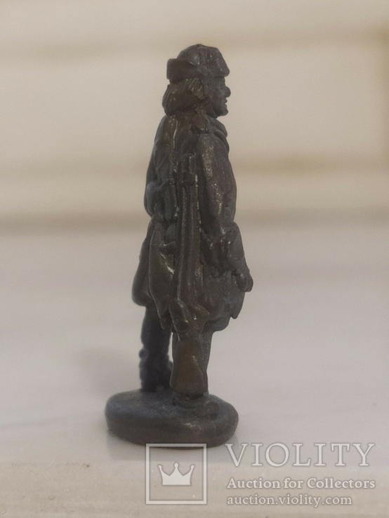 Солдат Воин № 1 коллекционная миниатюра бронза, фото №4
