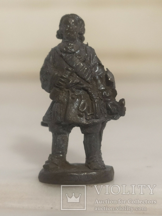 Солдатик Солдат Воин № 2 коллекционная миниатюра бронза, фото №4