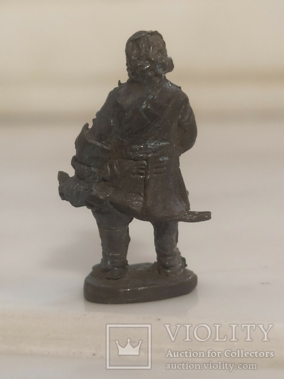 Солдатик Солдат Воин № 2 коллекционная миниатюра бронза, фото №5