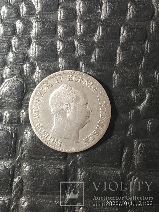 Пруссия 2½ серебряных гроша, 1860, фото №2