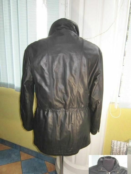 Утеплённая кожаная мужская куртка C.A.N.D.A. Германия. Лот 865, фото №4