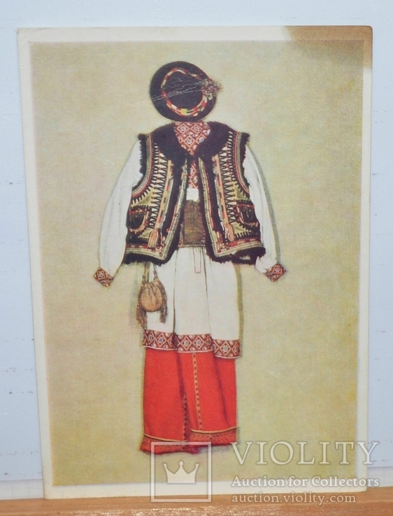 Чоловічий Гуцульский народний костюм.Державне мистецтво 1959 р, фото №3