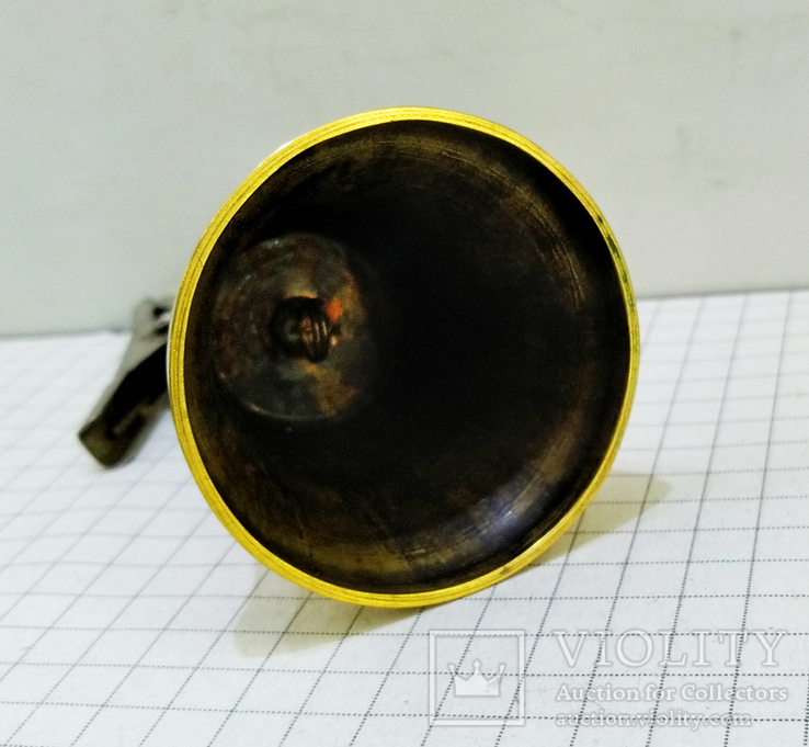 Колокольчик бронзовый с прищепкой, фото №8