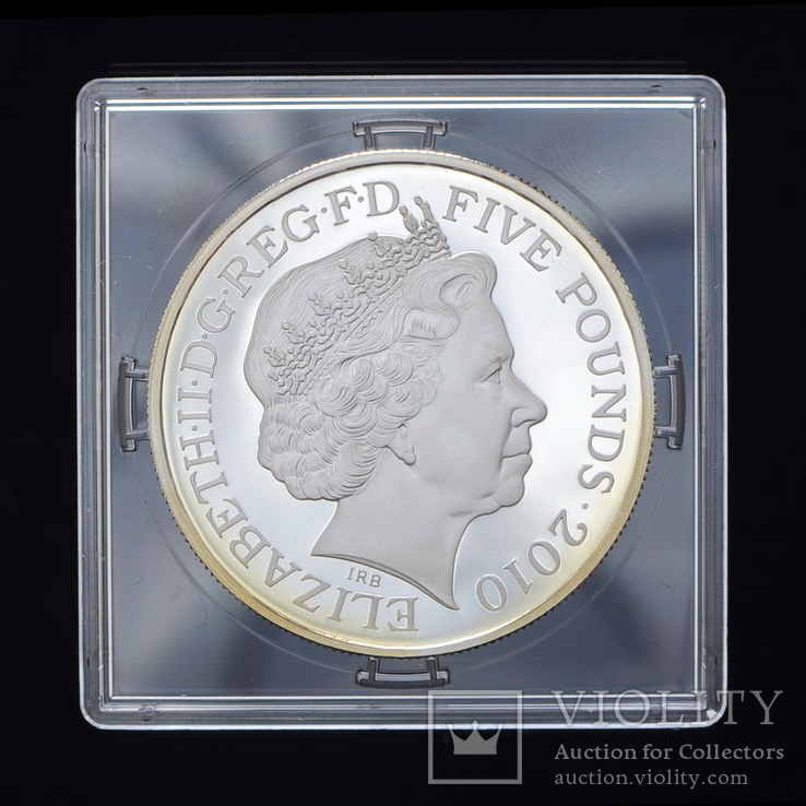 5 Фунтов 2010 Олимпийские Игры - Британская музыка (Серебро 0.925, 28.28г), Великобритания, фото №3