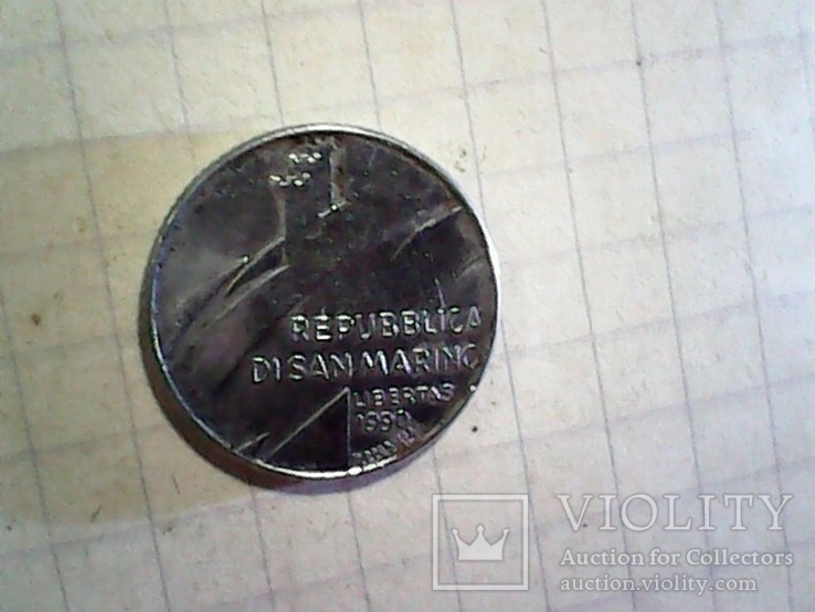 Набор монет Сан-марино 4 шт. и Италии 6 шт., фото №13