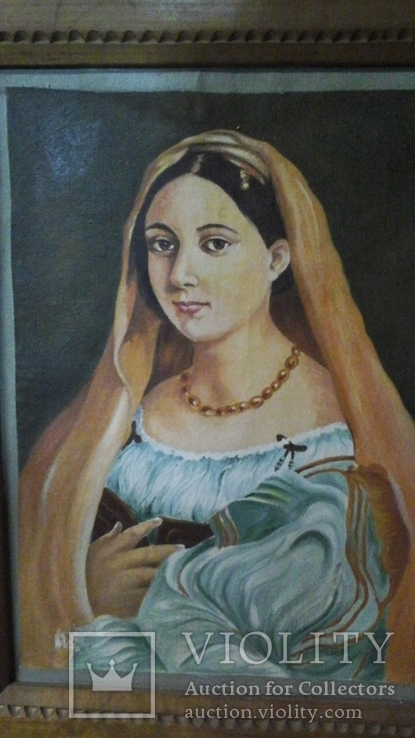 Женский портрет, маслом на холсте, 37 х 28 см, из Германии, фото №6