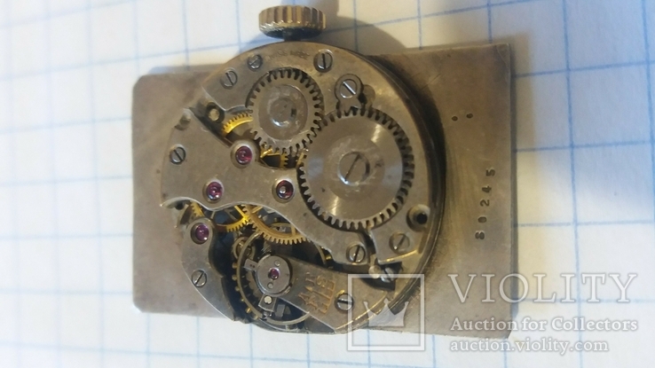 Золотые швейчарские часы 750 пробы ANCRE 15 RUBIS, фото №8