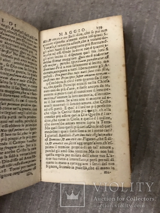 Книжка на італійській Венеція 1734р, фото №7