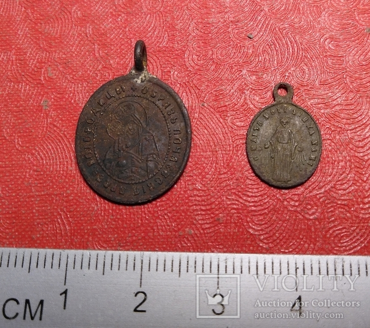 Два медальона, фото №3