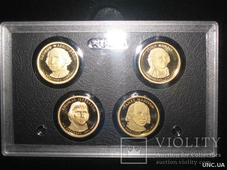 США 2007 Полный набор монет ПРУФ ВОХ серебро, фото №6