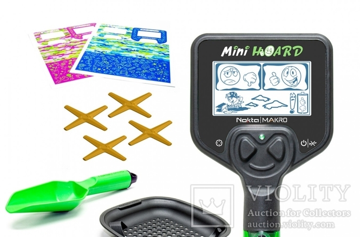 Металлоискатель для детей Nokta Makro Mini Hoard Cool Kit