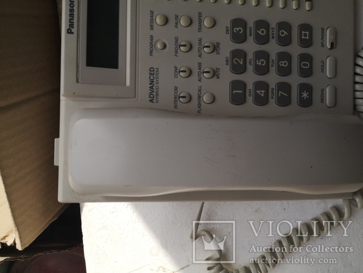 Системный телефон Panasonic KX-T7735UA White (аналоговый), фото №3