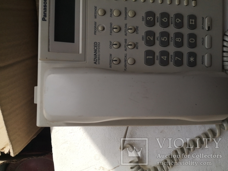 Системный телефон Panasonic KX-T7735UA White (аналоговый), фото №4
