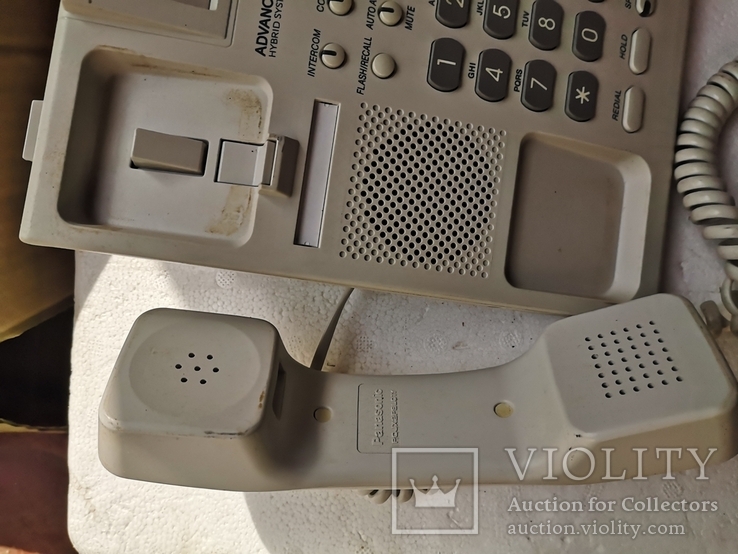 Системный телефон Panasonic KX-T7735UA White (аналоговый), фото №7