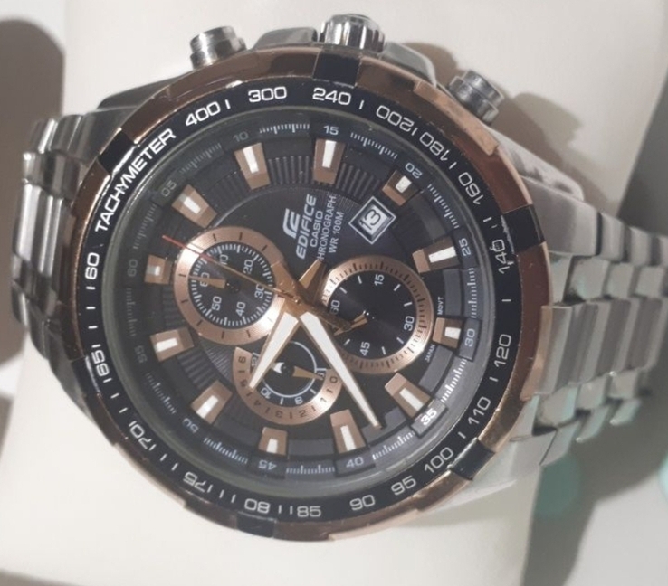 Хронограф / Casio Edifice EF-539D-1A5VDF (ED368). Оригинал., numer zdjęcia 4