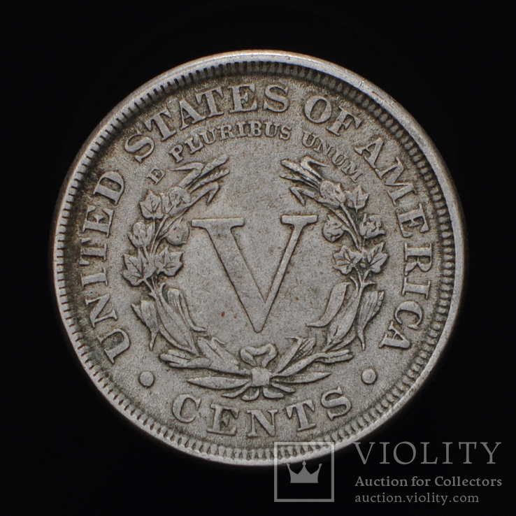 5 Центов 1891, США