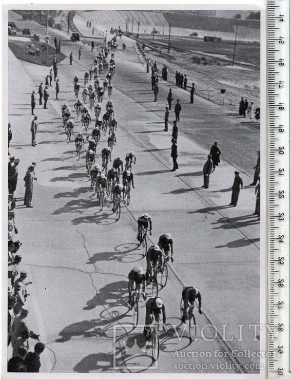 3 Рейх. Пропаганда. Олимпиада 1936г. Карточка Cigaretten-Bilderdienst. Размер 17 x 12 см., фото №2