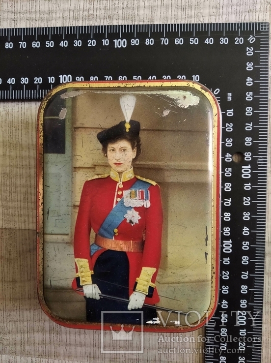 Коробка Edward Sharp and Sons Ltd Queen Elizabeth королева Елизавета 50 годы, фото №10