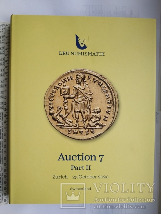 Аукционный каталог Античности Leu Numismatik № 7 25 октября 2020 года Цюрих  Швейцария
