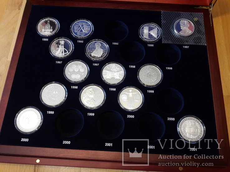 Leuchtturm VOLTERRA TRIO DELUXE - Бокс для коллекции монет ФРГ 10 марок 1972, 1987-2001, фото №3