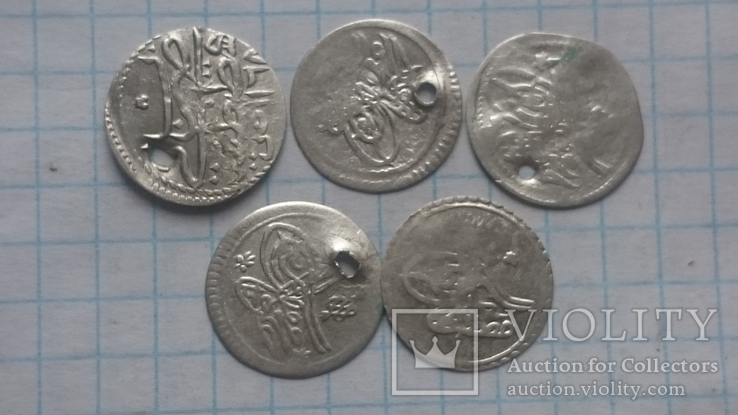 Серебряные монеты Азии