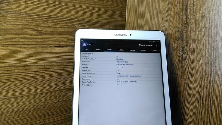 Планшет Samsung Galaxy Tab E  SM-T560NU  4 ядерный 9.6 дюймов, фото №6