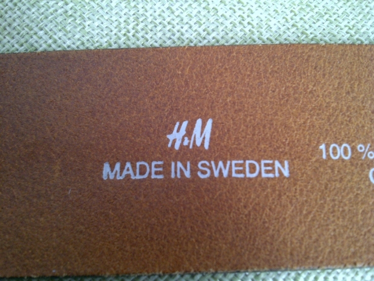 Ремень H &amp; M Sweden 90-100 см, фото №4