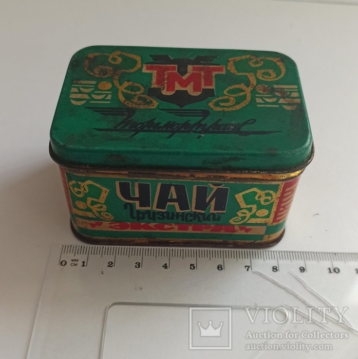 Коробка з під чаю (торгмортранс) 1938-46р.