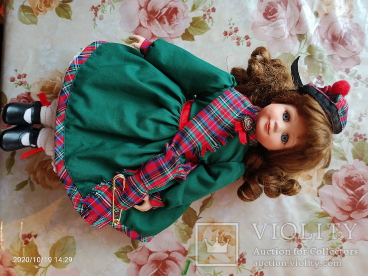 Фарфоровая кукла ".  Alberon Dolls, фото №7
