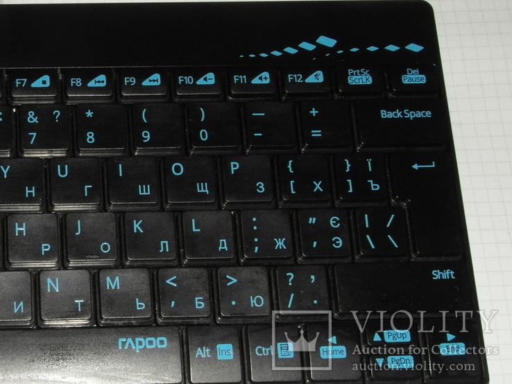 Без проводная клавиатура без мышки.rapoo E2000P, фото №4