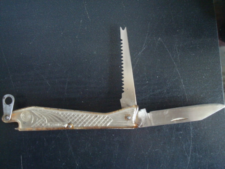 Складной нож "Рыбка"- Ворсма,рыбацкий нож,не частый, фото №6