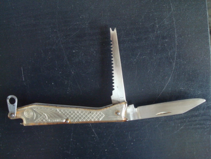 Складной нож "Рыбка"- Ворсма,рыбацкий нож,не частый, фото №7
