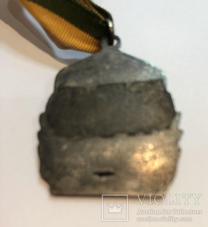 Масонская медаль знак масон Серебро., фото №9