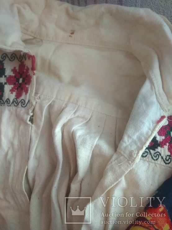 Сорочка вишиванка желетка юбка, ХХ ст, фото №12
