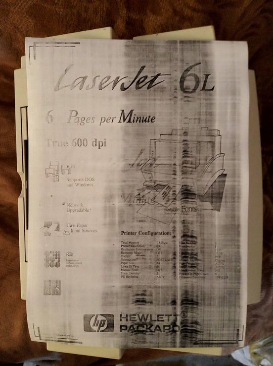 РАСПРОДАЖА! Принтер лазерный HP LaserJet 6L, фото №6