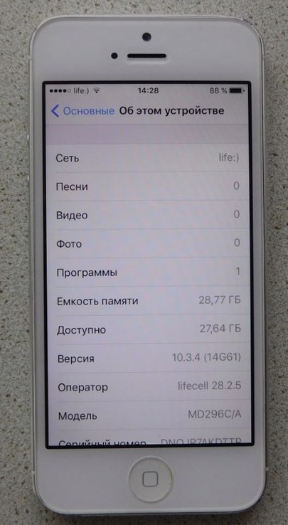 IPhone 5 32gb А1428 Neverlock, фото №4