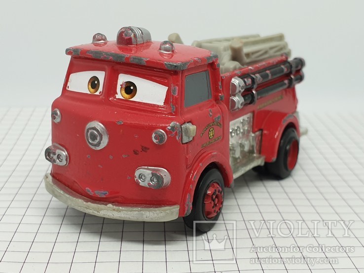 Пожарная машина Disney Pixar Cars Deluxe Red  (с), фото №2