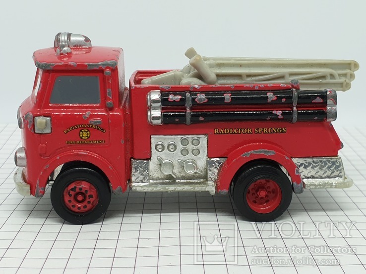 Пожарная машина Disney Pixar Cars Deluxe Red  (с), фото №3