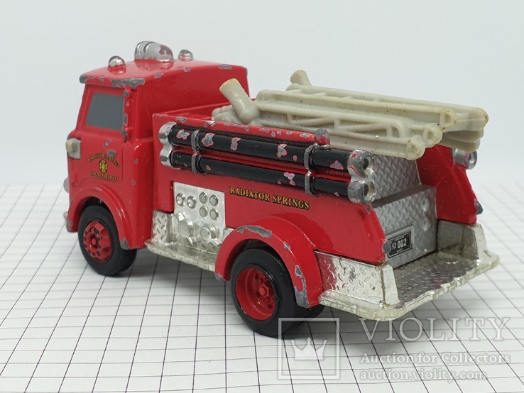 Пожарная машина Disney Pixar Cars Deluxe Red  (с), фото №4