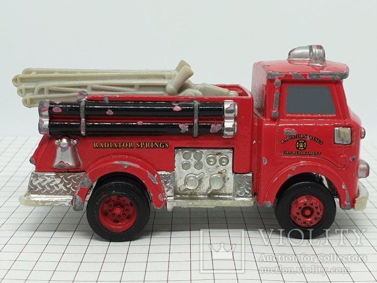 Пожарная машина Disney Pixar Cars Deluxe Red  (с), фото №6