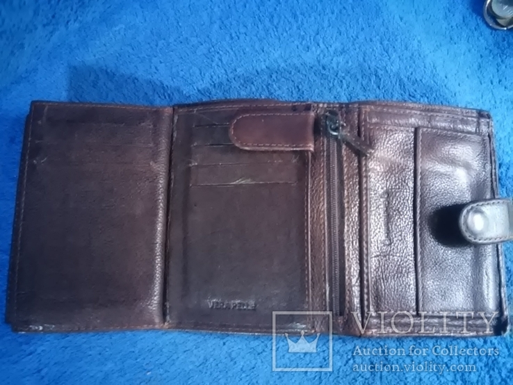 Вместительный бумажник: GinoValentini   натуральная кожа 12,5X10 см, фото №13