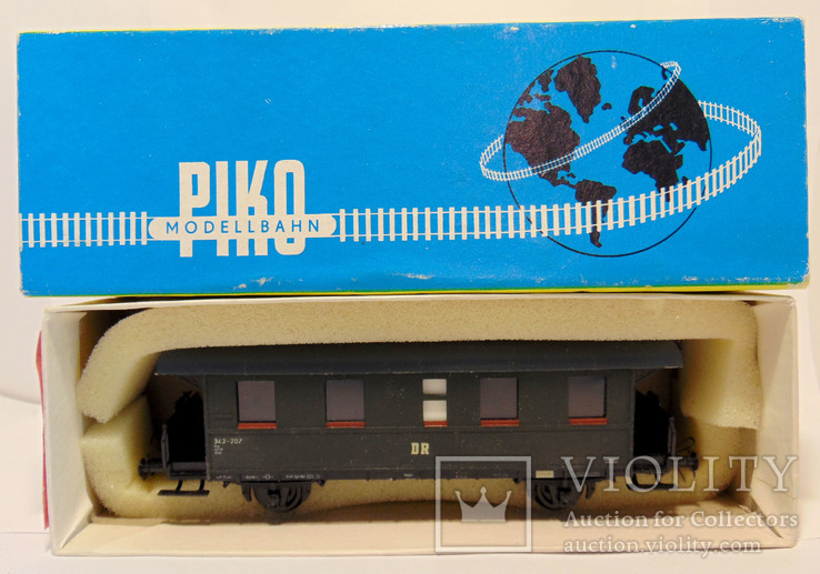 Пассажирский вагон Bi 24 Piko Prefo 5452512/5/12 (ГДР), HO. № 1, фото №13