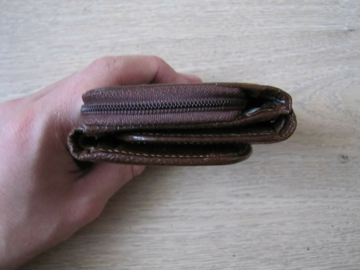 Компактный кожаный кошелек Италия в отличном состоянии, фото №10